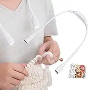 Knitting Lights - Neck LED Lamp, Hands- Craft Light, USB Rechargeable | Portable Neck Lamp for Crochet, Eye Protection Lamp for Living Room, Camping, Reading, Knitting Projects