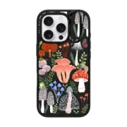 iPhone 16 Pro Impact Ring Stand Case MagSafe Compatible Mushrooms by Papio Press