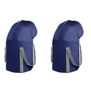 2X Foldable Foot Bath Bucket Deepening Soaking Basin Portable Sink Camping6645