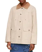 Avec Les Filles Washed Cotton Field Jacket