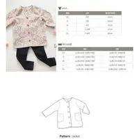 在飛比找蝦皮購物優惠-韓國紙型-兒童上衣,外套紙型
