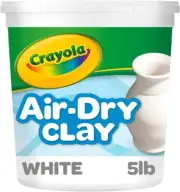 Air Dry Clay (5Lb Bucket), Natural White Modeling Clay for Kids.....