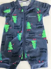 Bonds Baby Girls Boys Unisex Happy Always Wondersuit Size 00 3-6Months BNWT
