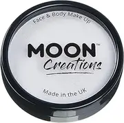 Moon Creations - Pro Face & Body Paint Cake Pots - White