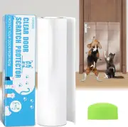 Door Protector from Dog Scratching, Clear Heavy Duty Flexible Door Claw Shield,