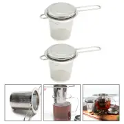 2 Pcs Tea Leak Nettle Diffusers Strainer Coffee Filters Pots