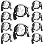 Tube Headset Earpiece 10 Pack for Kenwood Puxing Baofeng Uv-5r Uv-5ra 888s H777