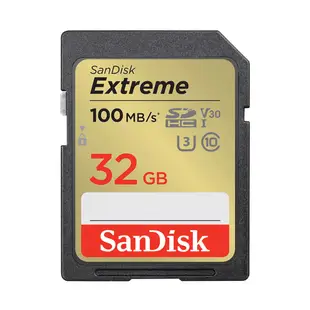 SanDisk 32GB Extreme SDHC SD UHS-I U3 V30 32G 記憶卡