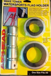 Airhead Kwik Tek FWT-1 Wakeboard Tower Flag Holder Boat Flag Holder New One Size