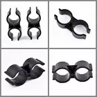 6pcs Double U Type Pipe Clamp 20/25mm Water Pipe Support New PVC Pipe Clamp