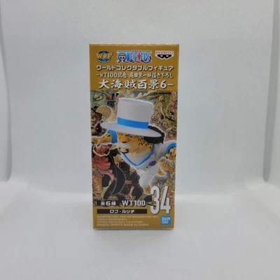 One Piece World Collectible Figure WCF WT 100 Vol 6 #34 Rob Lucci Japan Import