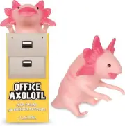 Office Axolotl Buddy Figure - Your New Hang Out Friend Toy - Archie McPhee