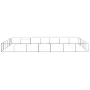 Andala Pets Dog Kennel Silver 35 m Steel