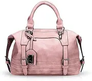 [NICOLE & DORIS] NICOLE&DORIS Fashion Oil Wax Women Handbags Shoulder Bag Diagonal Bag Crossbody Bag Messenger Bags Girl Handbags Boston Bags