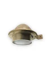 Santorini Symi 1 Light Wall Bracket in Solid Brass