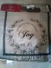 ST. NICHOLAS SQUARE 13" X 90" CELEBRATE THE HOLIDAYS JOY TABLE RUNNER