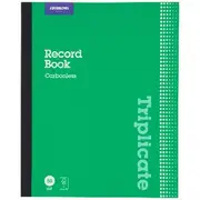 J.Burrows Carbonless Triplicate Record Book 50 Page