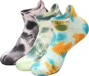 [TINTAO] Women's Athletic Ankle Socks No Show Socks Running Low Cut Cushioned Socks Sports For Women & Men,Free size 7-11#W8029