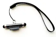 MP-61: 3-in-1 Mini Stylus, Strap, connector protector for iPhone, iPod Touch