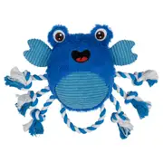 Creatures Crab Plush Dog Toy