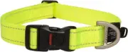 Classic Reflective Dog Collar Yellow Extra Large Dayglow L (Pack of 1) Collar