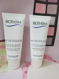 在飛比找Yahoo!奇摩拍賣優惠-降價出清 BIOTHERM 碧兒泉 超保濕牛奶浴 75ML