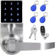 Electronic Keyless Door Lock Keyless Entry with Touchscreen Key Fobs Remot...