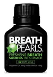 Breath Pearls Herbal Breath Freshener X 50