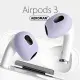 airpods3 airpods 3 紫色 耳套 耳掛 防滑 防滑耳套 防滑套 pro 耳機 保護套 防塵貼 3代 耳帽(250元)
