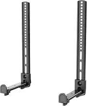 [WALI] Universal Sound Bar Mount - Adjustable Holder for Samsung, Bose, Sonos,Lg,Vizio and Most Soundbars 20''-45'' Wide, Extends 1.6 to 7.2 Inches, Supports 33 lbs, Easy Installation, Black
