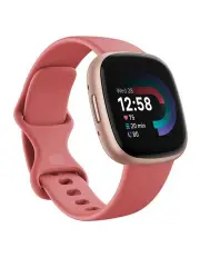 [Fitbit] Versa 4 in Pink Sand/Copper Rose
