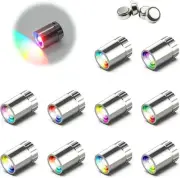 10 Pack Small Spotlight Battery Operated LED Lights, Multi-Color Changing