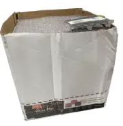 24 Pack Versa-Mat Clear 1’x1’ Interlocking Raised Bar Mats for Drying Glasses