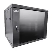 LDR Assembled 9U Wall Mount Cabinet 600mm x 450mm Glass Door (WB-SS64090NB)