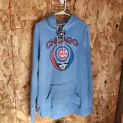 GRATEFUL DEAD-CHICAGO CUBS-STEAL YOUR BASE SZ XL HOODED SWEATSHIRT HOMAGE NWT!