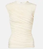 [Agolde] Agolde Ester ruched tank top AU 14 neutrals