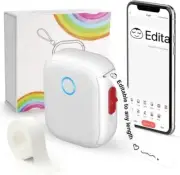 Marklife P12 Label Maker-Portable Printer Machine With 1 roll of Printing Paper