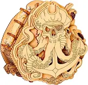 ESC WELT Blackbeard's Compass Puzzle Box - Escape Room in a Box - Brainteaser - 3D Escape Game Money Box - Gift Box Riddle Game - Puzzle Box - Wooden Puzzle Box for Family Games - Gift Box Puzzle Game