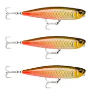 3x Rapala 13cm Precision Xtreme Pencil EXO Topwater Fishing Lures - Arapaima
