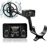 Metal Detectors, Treasure Hunter GT200 Metal Detector Professional High Sensitive Underground Iron Metal Gold Detector Adjustable for Beach/Gold Hunting