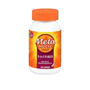 Metamucil Multihealth Fiber Capsules, 160 caps (Pack of 2)