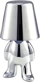 Brabola Cordless Touch Table Lamp, Thinker Lamp Collection Bedside Rechargeable Desk Lamp LED Portable Outdoor Table Light Cute Decor for Home Office, Living Room, Bedroom (Mr. Who)
