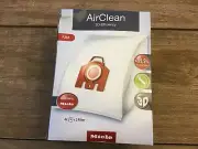 *New* Miele AirClean 3D Efficiency FJM 4 Dustbags + 2 Filters Damaged Box