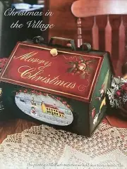 PaintWorks Excerpt: Christmas in the Village Sending Basket by Della Wetterman