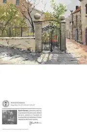 Thomas Kinkade,"SUNLIT GARDEN" Two (2) Postcards *** NEW***