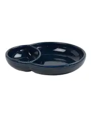 [Salt&Pepper] Figo Divider Dish 14x12cm in Black