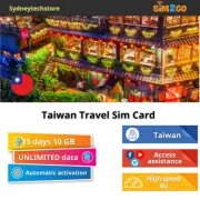 Taiwan Travel Sim Card 4G Data UNLIMITED Data Plan | 15 Day 10GB Highspeed Data