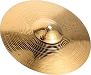 Kisangel Practice Drum Cymbal Splash Cymbal for Jazz Drum Set Lightweight Music Instrument with Durable Design Easy to Use and Portable