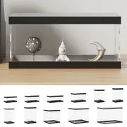 Display Box Countertop Souvenir Model Collection Box Transparent Acrylic vidaXL