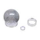 10pcs Acrylic Clear Display Stand Sphere Holder For Crystal Ball Base Support